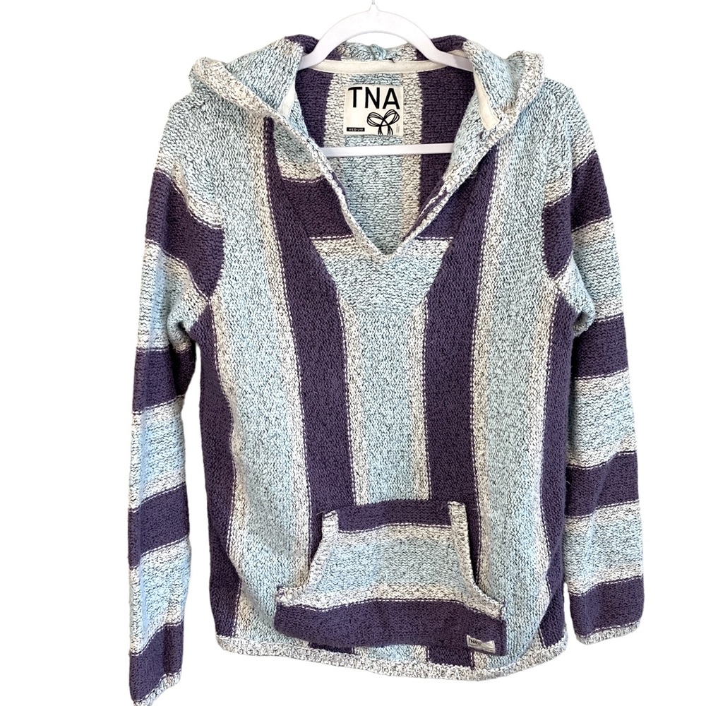 Aritizia - TNA - Baja Beach Sweater in soft pastels - Size Medium
